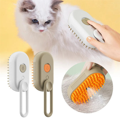 Cat/Dog Steam Brush 3 in 1