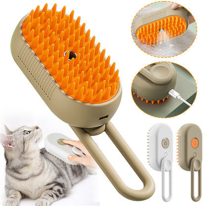 Cat/Dog Steam Brush 3 in 1